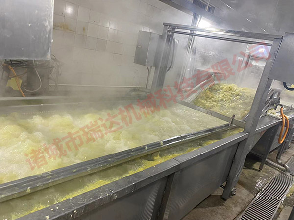 全自動大姜清洗加工流水線