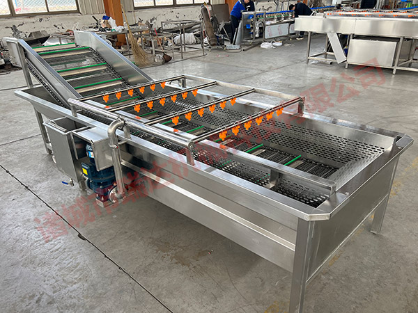 果蔬氣泡高壓噴淋清洗設備